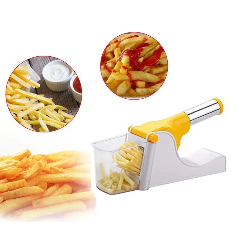 0114L French Fry Chipser  /  Chips Slicer  /  Potato Chipser  / Chips Maker Machine / Potato Slicer with Container