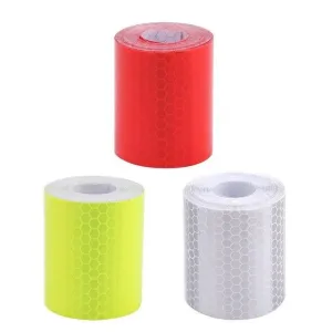 1pc 100cm 5cm Reflective Sticker for Car Safety Warning Tape Mark Film Strip