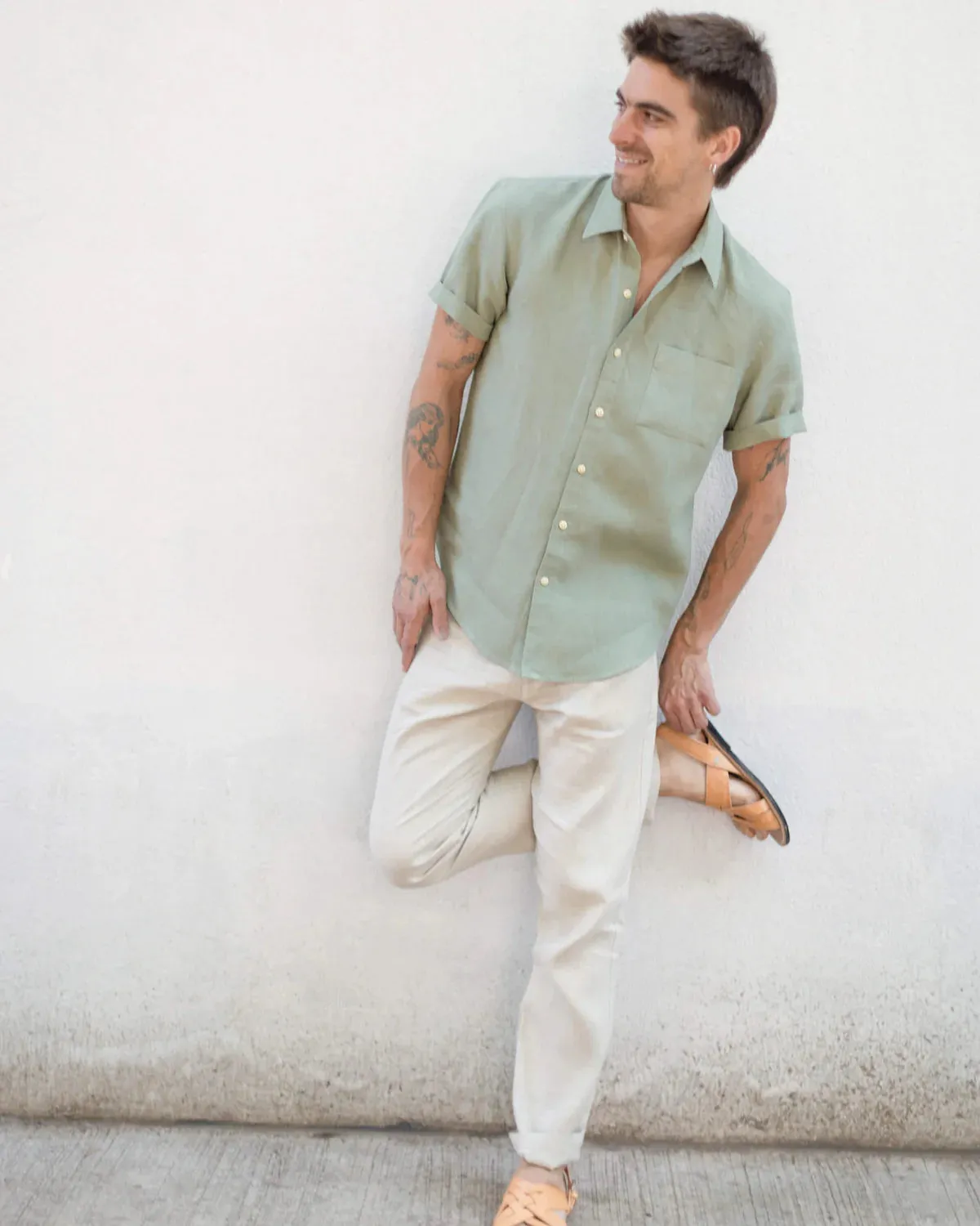 Alex Crane Ola Shirt - Moss