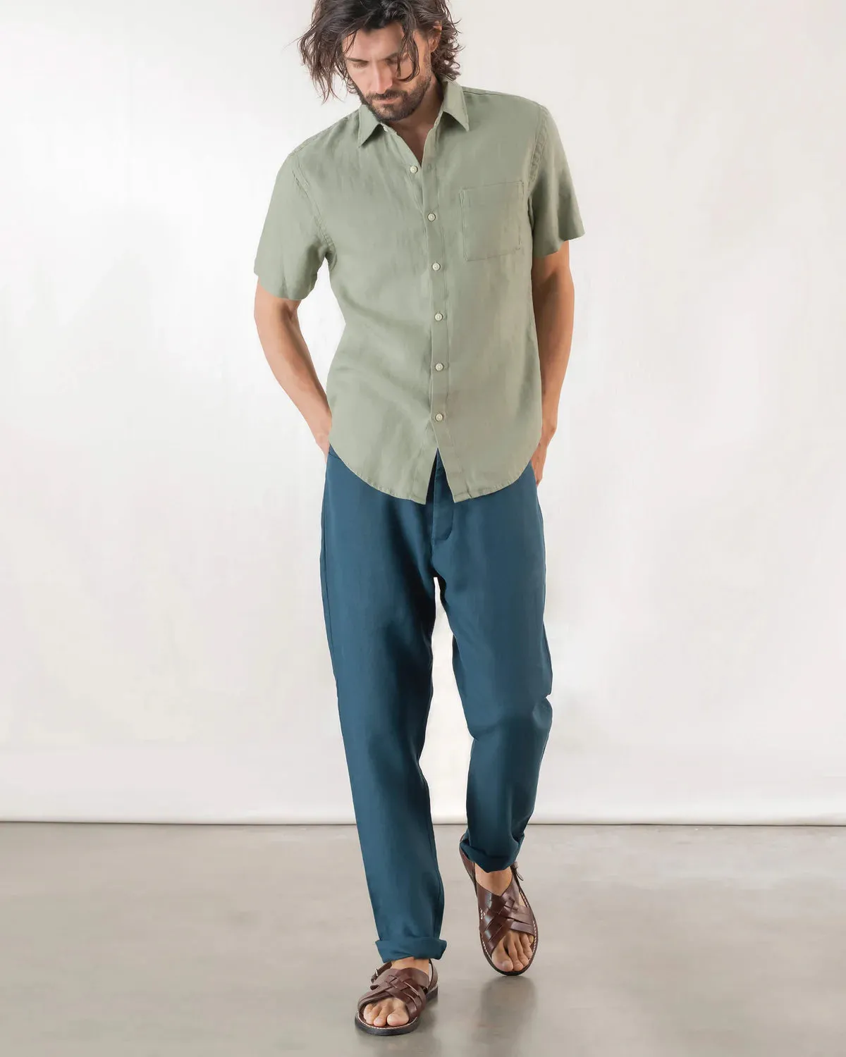 Alex Crane Ola Shirt - Moss
