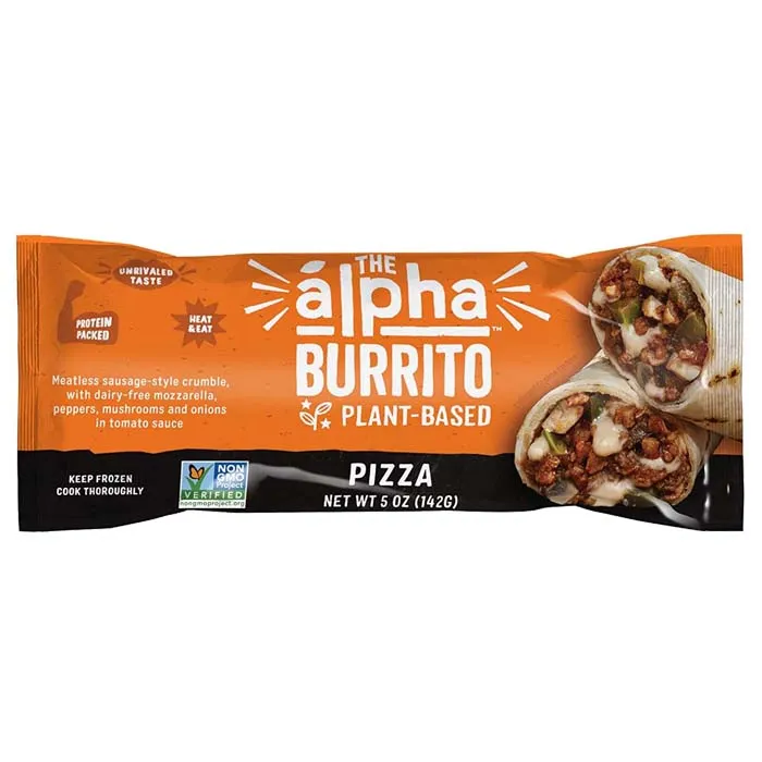 Alpha Foods - Plant-Based All-Day Burritos, 5oz | Multiple Flavors