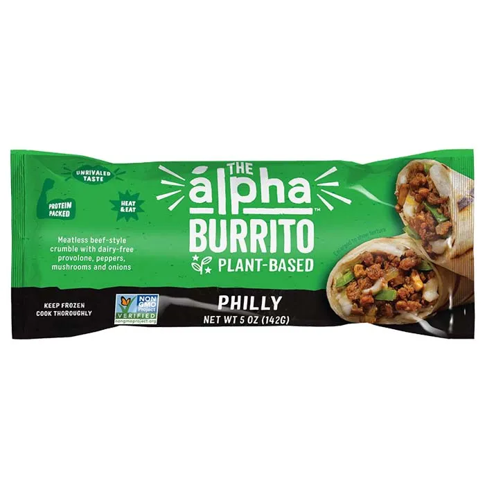Alpha Foods - Plant-Based All-Day Burritos, 5oz | Multiple Flavors
