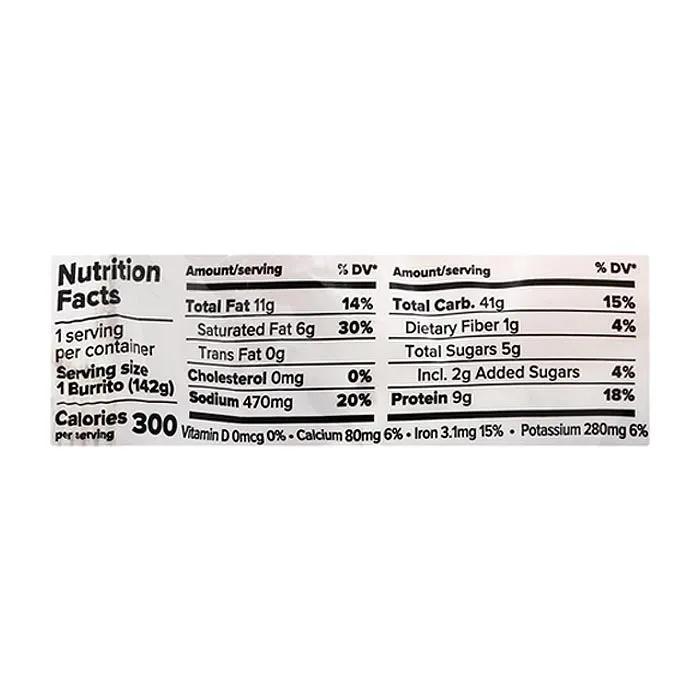 Alpha Foods - Plant-Based All-Day Burritos, 5oz | Multiple Flavors