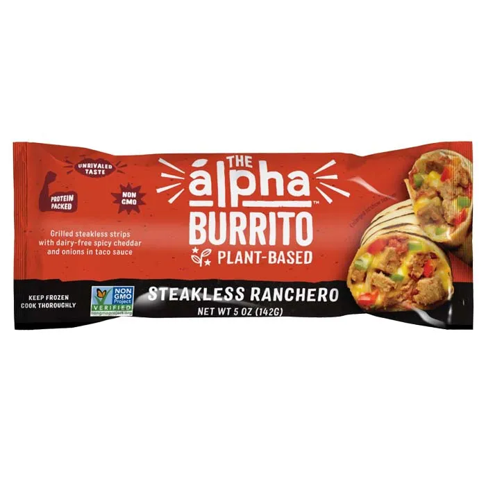 Alpha Foods - Plant-Based All-Day Burritos, 5oz | Multiple Flavors