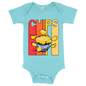 Baby Chips Onesie - Vintage Onesie