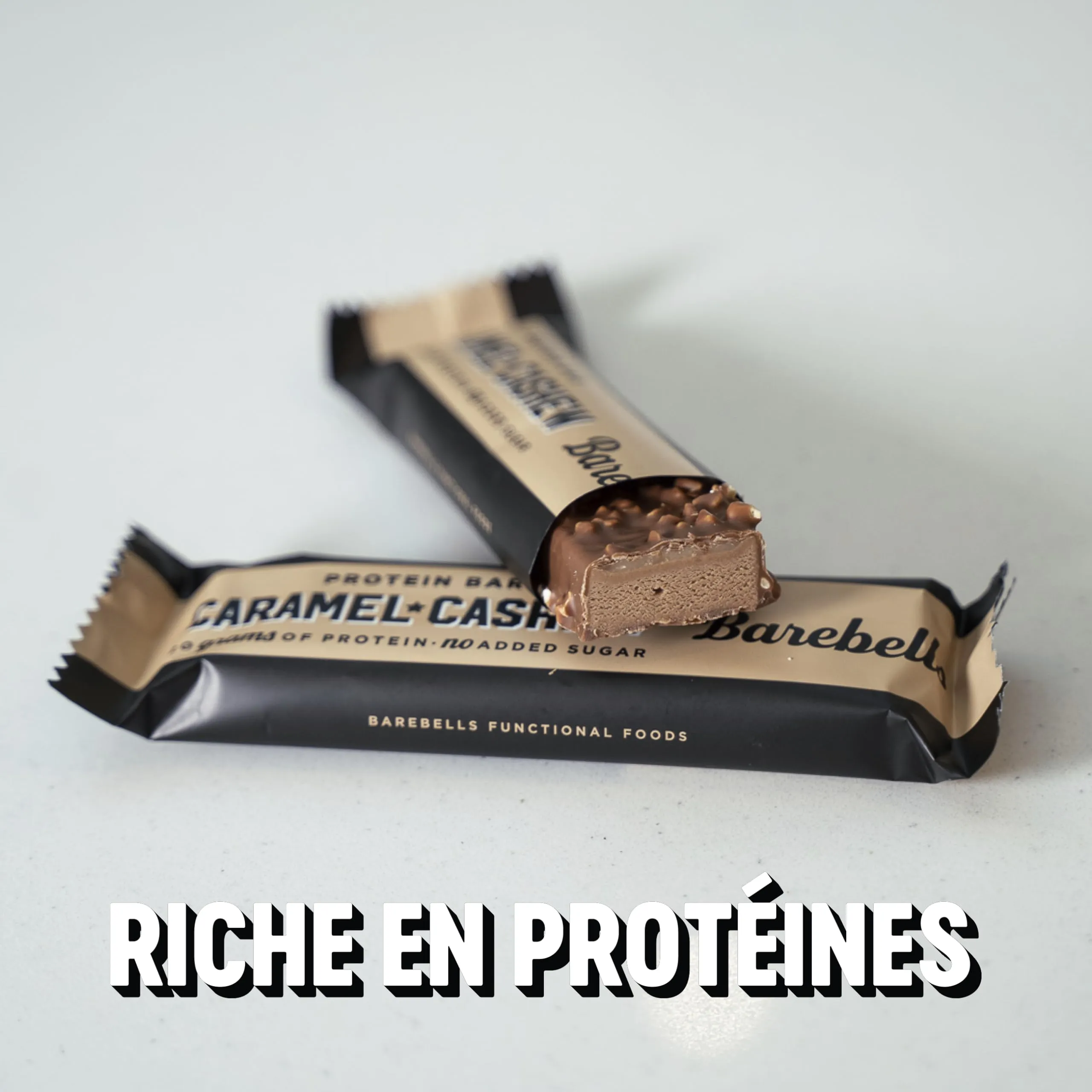 Barebells Barre de protine 20g proteine, 12x55g chocolat protein bars (Salty Peanut)