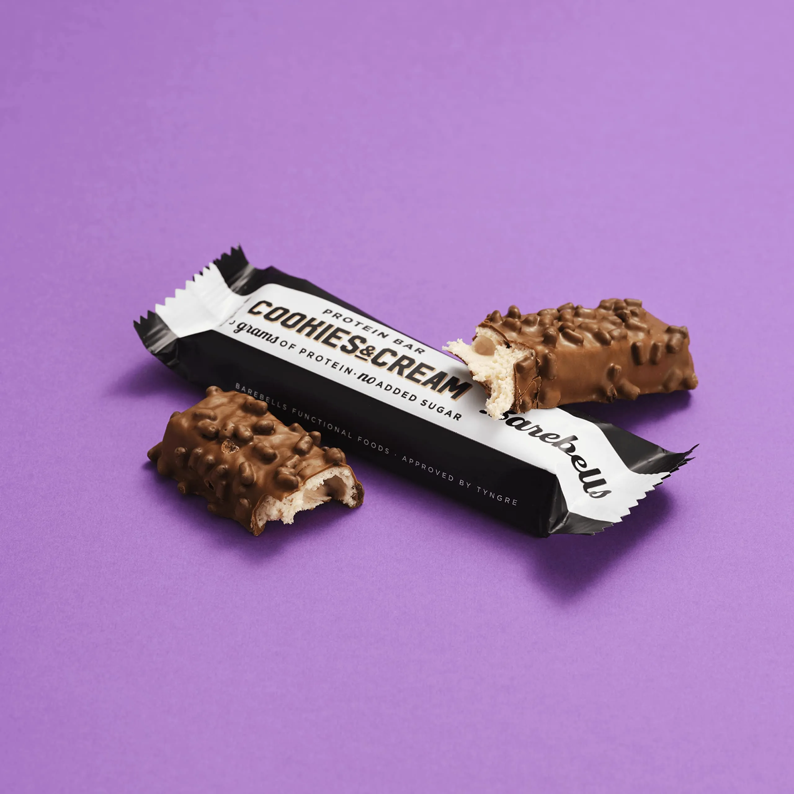 Barebells Barre de protine 20g proteine, 12x55g chocolat protein bars (Salty Peanut)