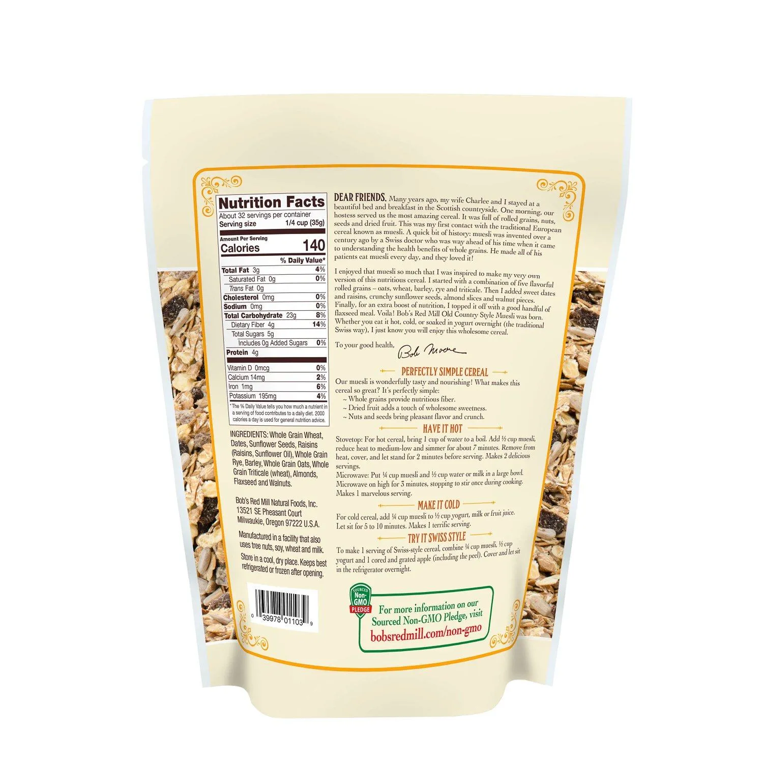 Bob's Red Mill Muesli