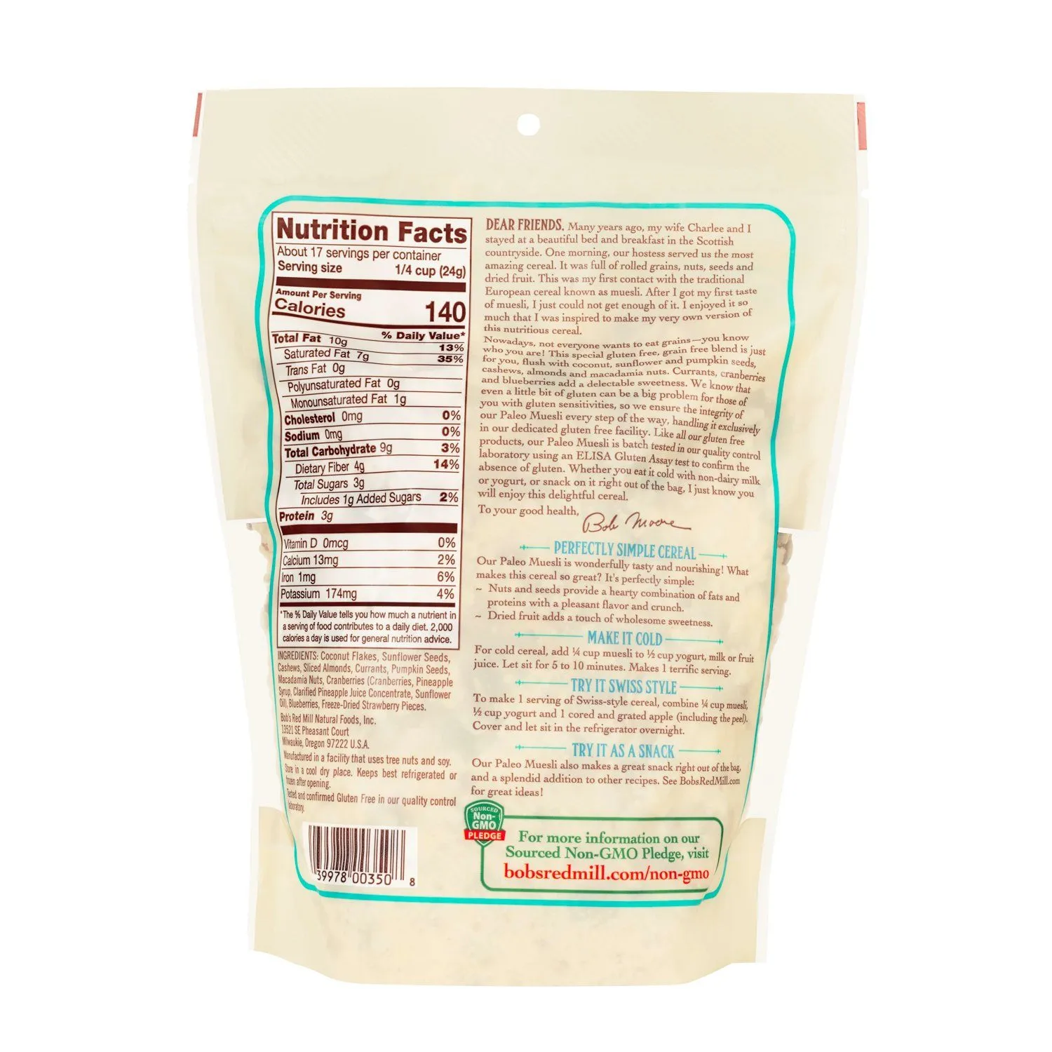 Bob's Red Mill Muesli