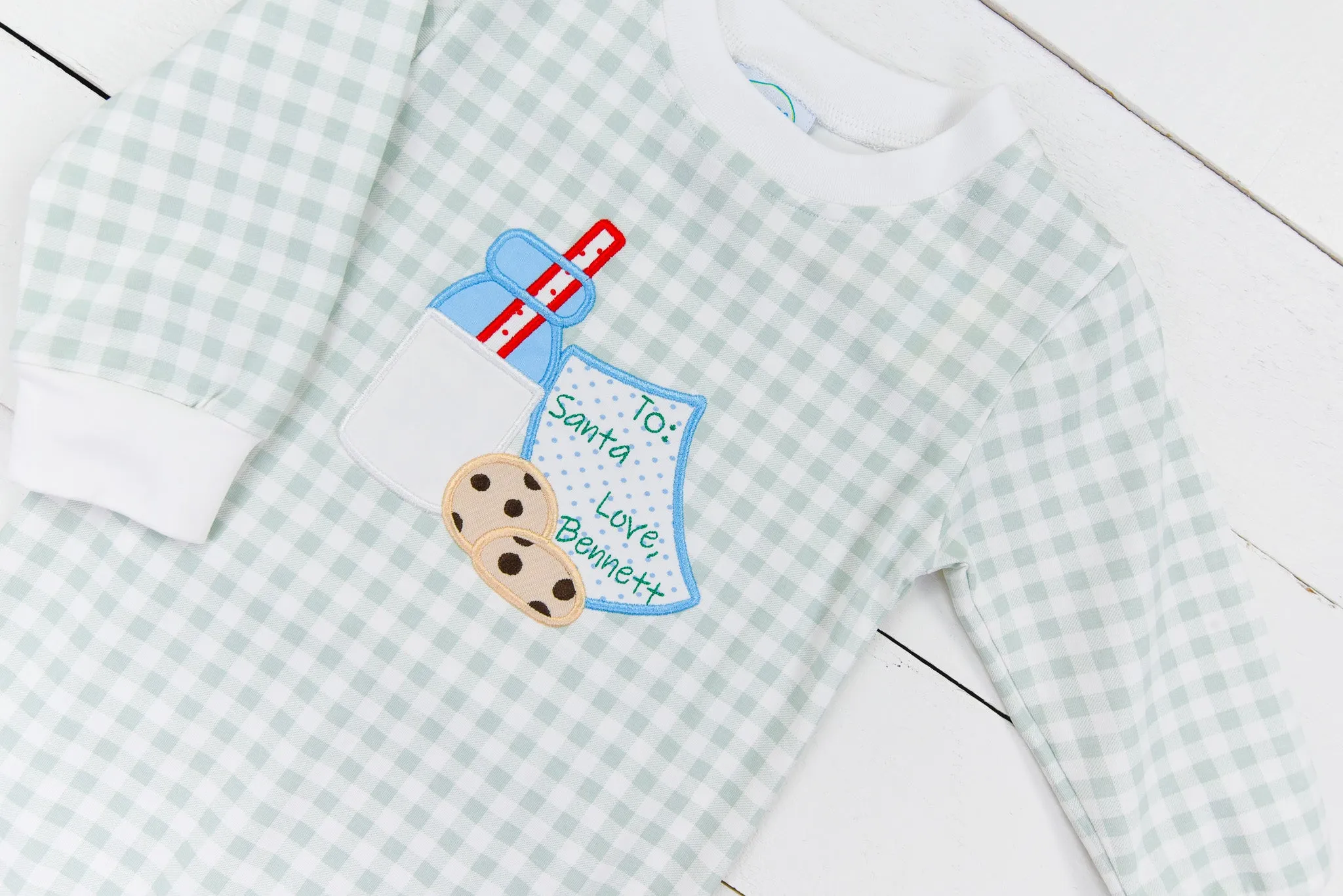 Boys Santa Milk & Cookies Lounge Set