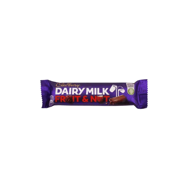 CADBURY DAIRY MILK FRUIT & NUT CHOCOLATE 49G
