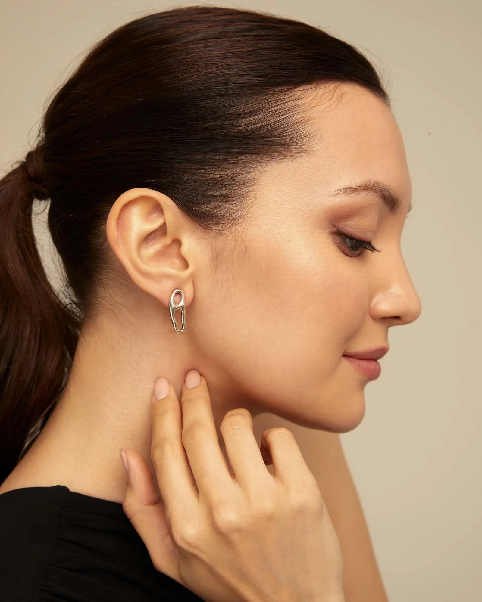 Cheerful Silver Earrings