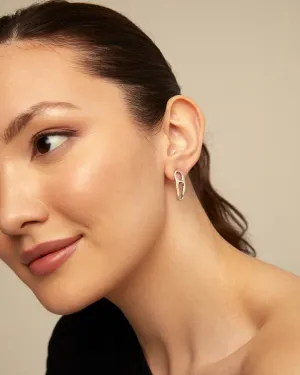 Cheerful Silver Earrings