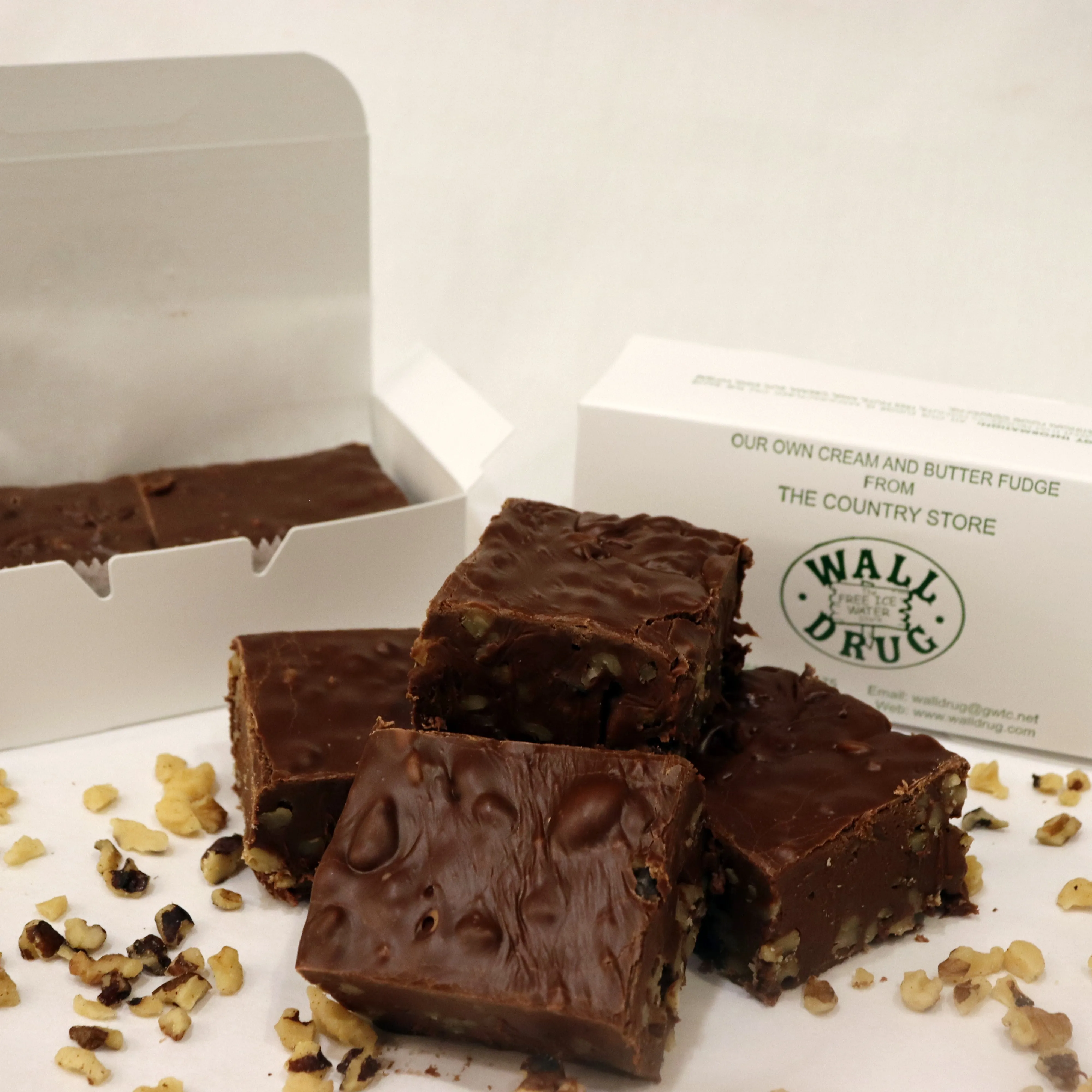 Chocolate Walnut Fudge 1/2 lb