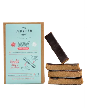 Coconut Vegan White Chocolate Sticks
