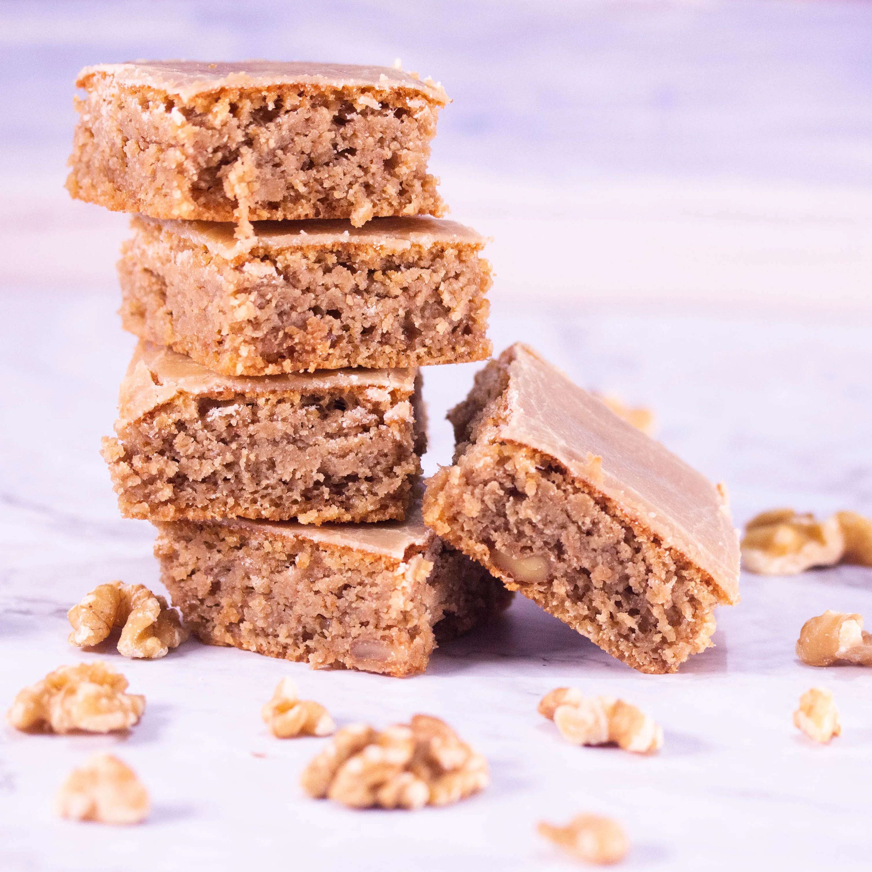 Coffee & Walnut Cake Box of 8