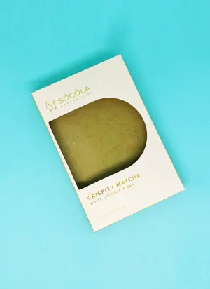 Crispity Matcha White Chocolate Bar
