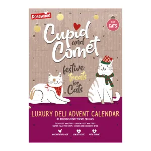 Cupid & Comet | Luxury Deli Meaty Treat Advent Calendar | Cat Festive Gift