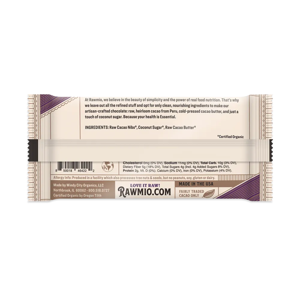 Essential Dark Chocolate Bar - 85% Cacao
