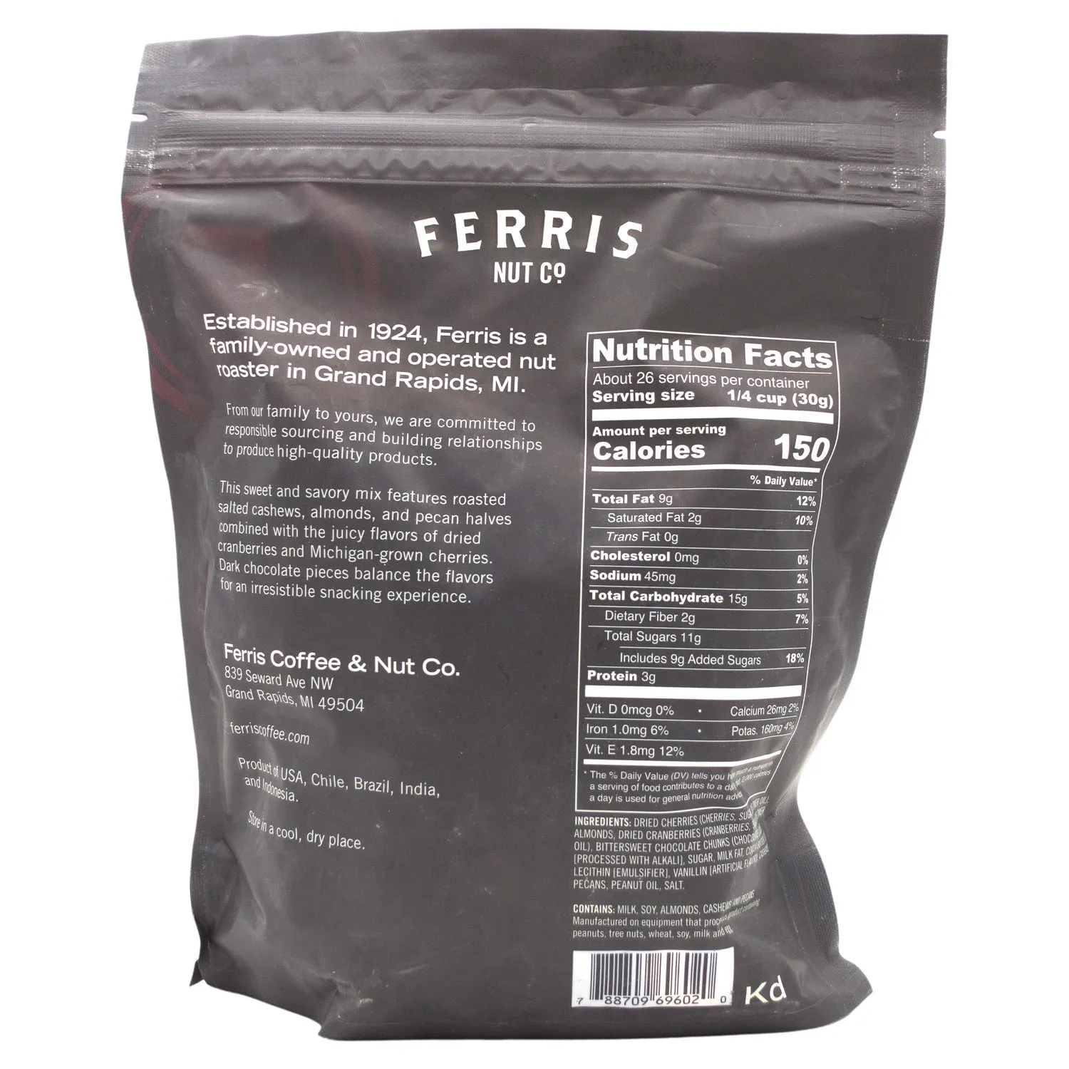 Ferris Roasted and Salted Cherries Berries and Nuts