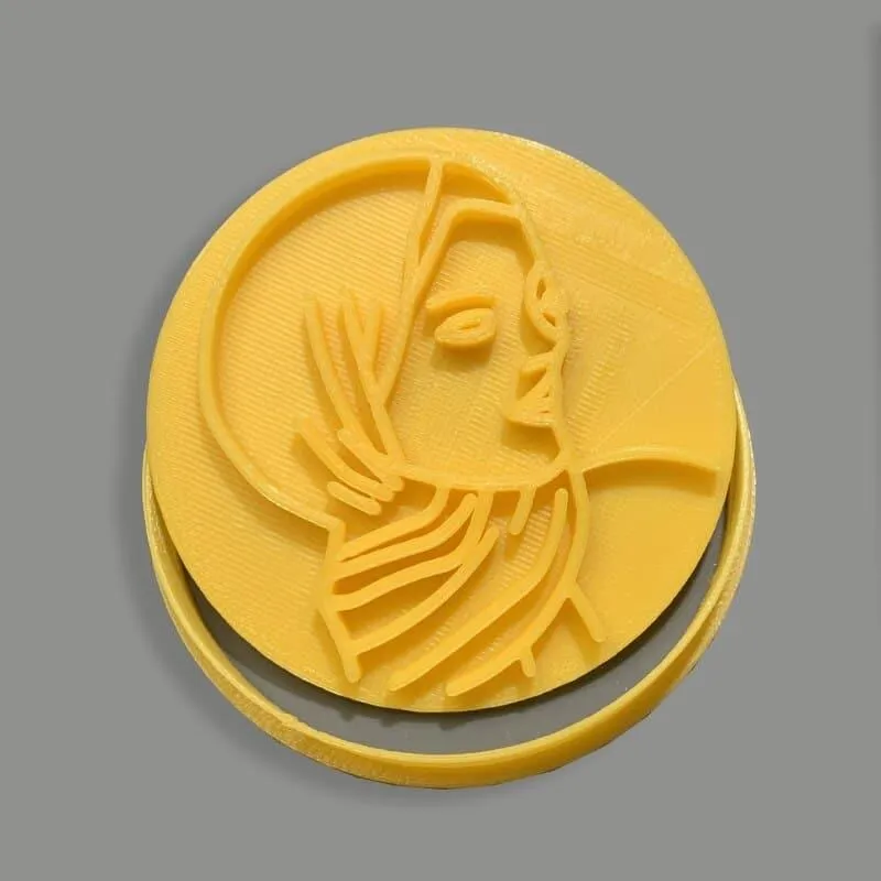 Food Grade Plastic Cutter Stamp for Chocolate