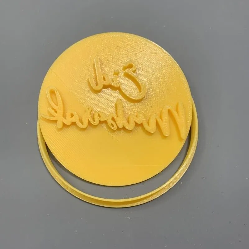 Food Grade Plastic Cutter Stamp for Chocolate