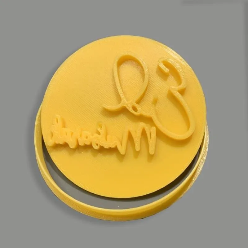 Food Grade Plastic Cutter Stamp for Chocolate