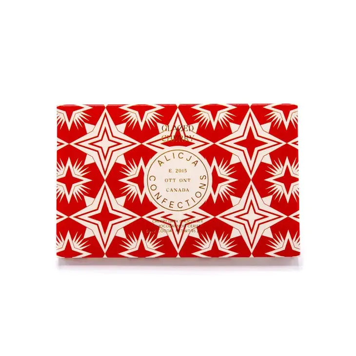 Glazed Cherry Vegan Dark Chocolate Bar