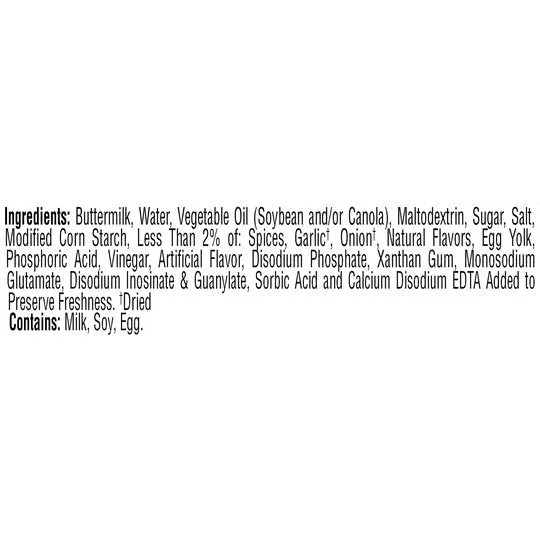 Hidden Valley Gluten Free Original Ranch Light Salad Dressing and Topping, 24 fl oz