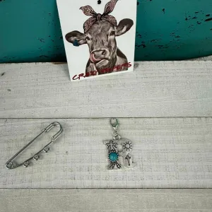 Initial Clip-on Charms: R