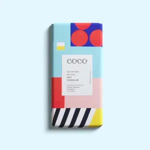 Isle of Skye Sea Salt Milk Chocolate Bar (80g)
