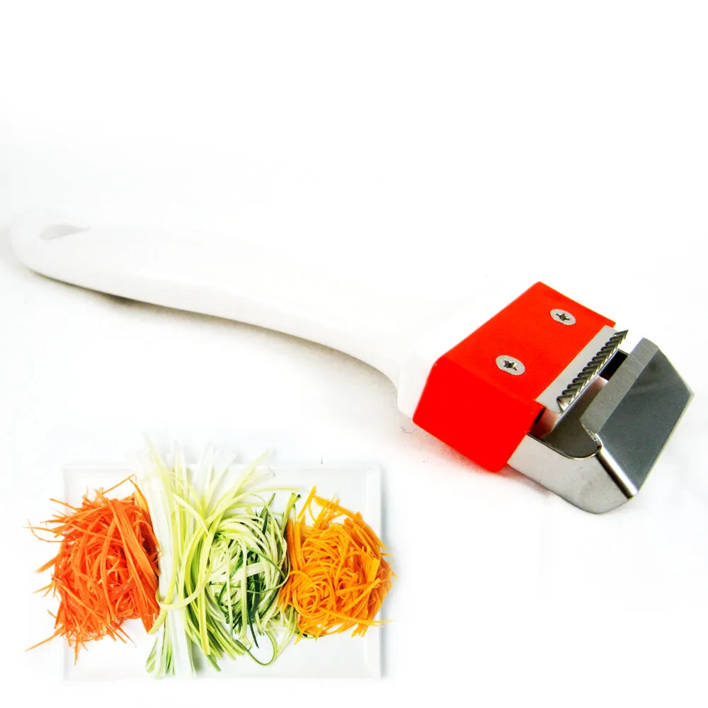 Kinpira Julienne Peeler Stainless Steel Vegetable Fruit Potato Cutter Slicer New
