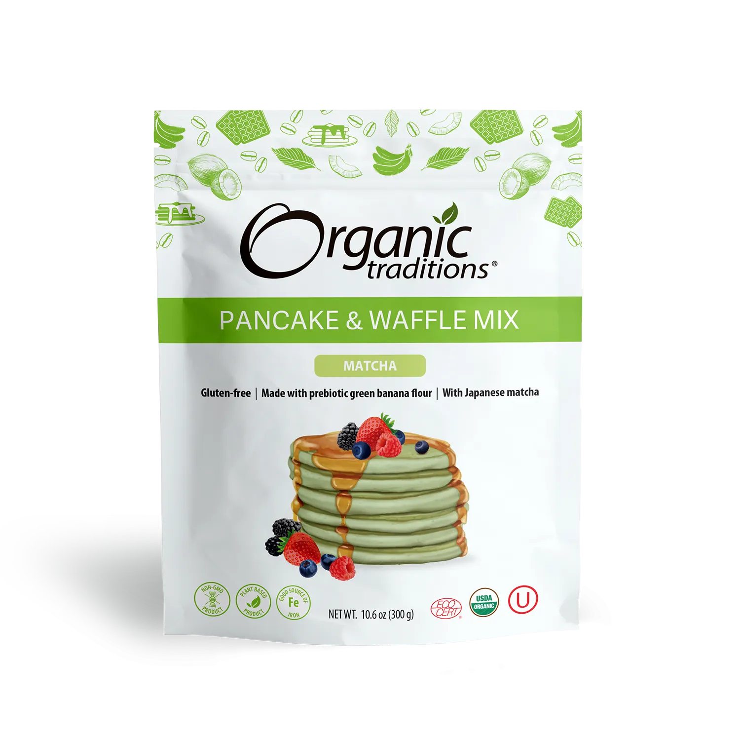 Matcha Pancake & Waffle Mix
