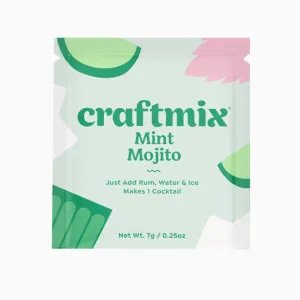 Mint Mojito Cocktail or Mocktail Mixer