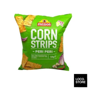 Mission Corn Strips Peri Peri 120G