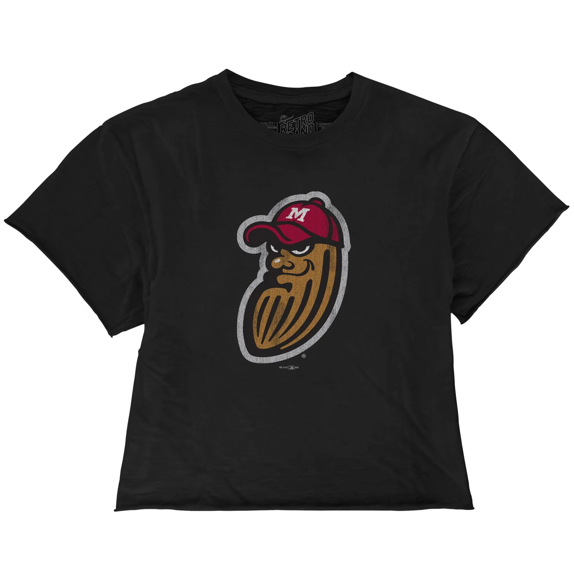Modesto Nuts 100% Cotton Crop Slub Tee