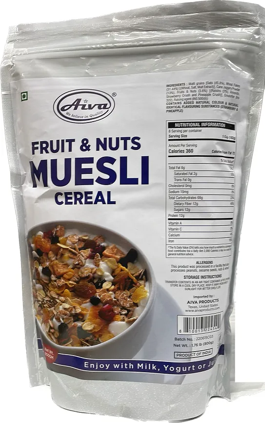 Muesli Cereal Fruit and Nuts