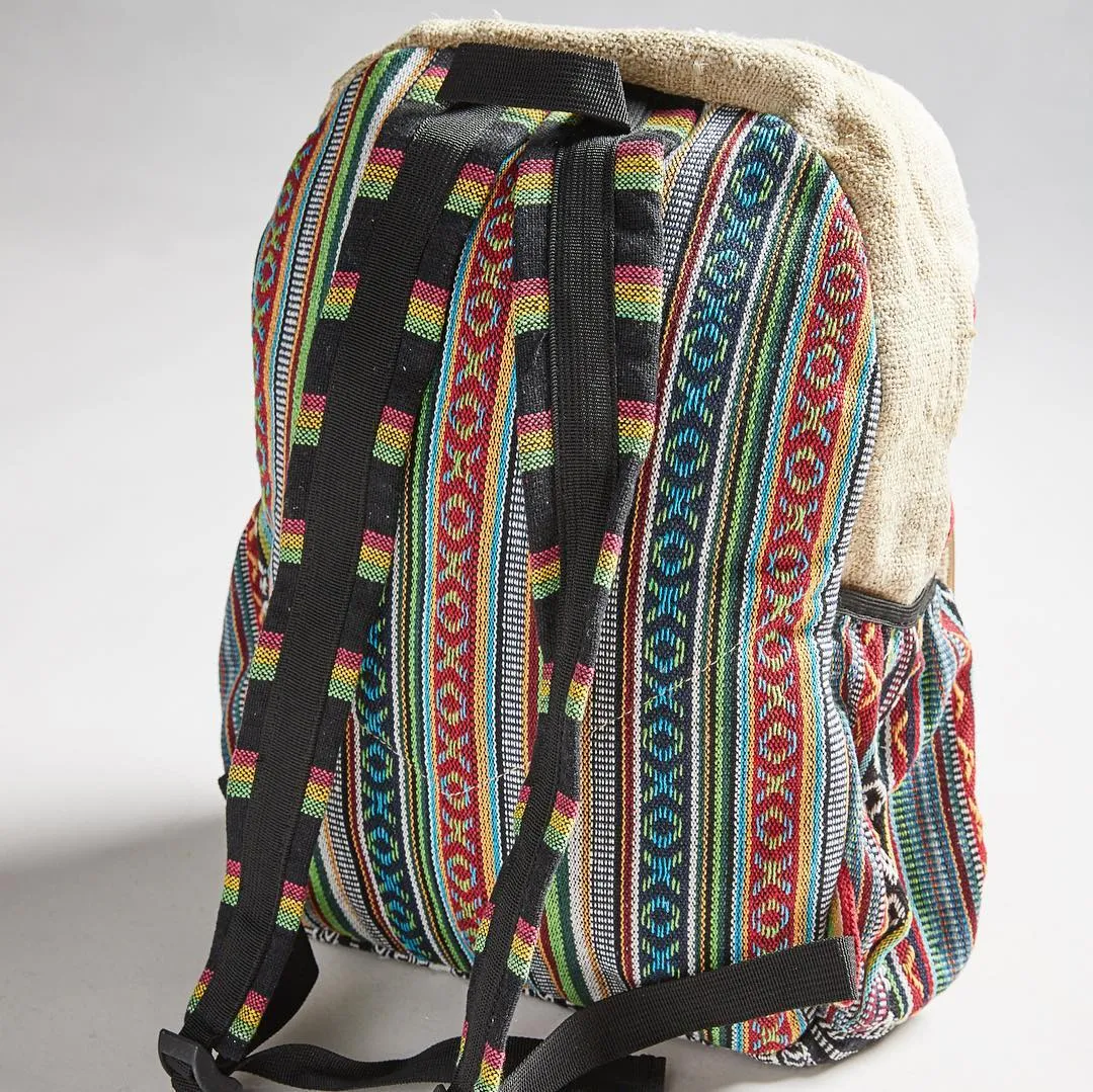 Numbat Triangle Pocket Hemp Backpack