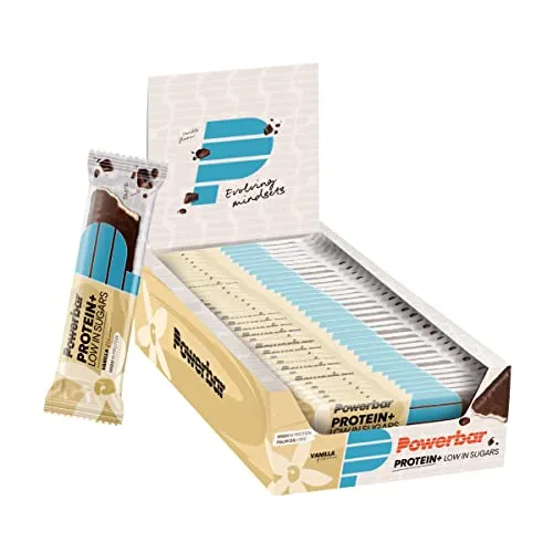 Powerbar Protein Plus Low Sugar Chocolate Brownie 30x35g - Barre hyperprotine et peu sucre