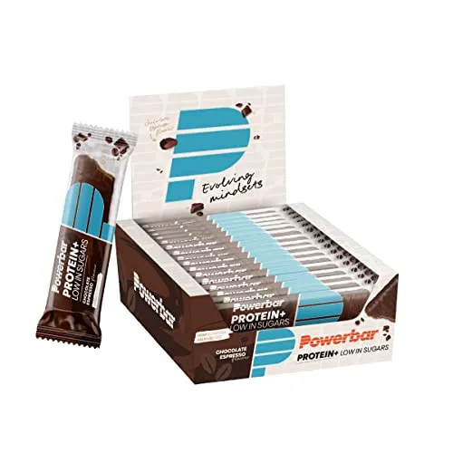Powerbar Protein Plus Low Sugar Chocolate Brownie 30x35g - Barre hyperprotine et peu sucre
