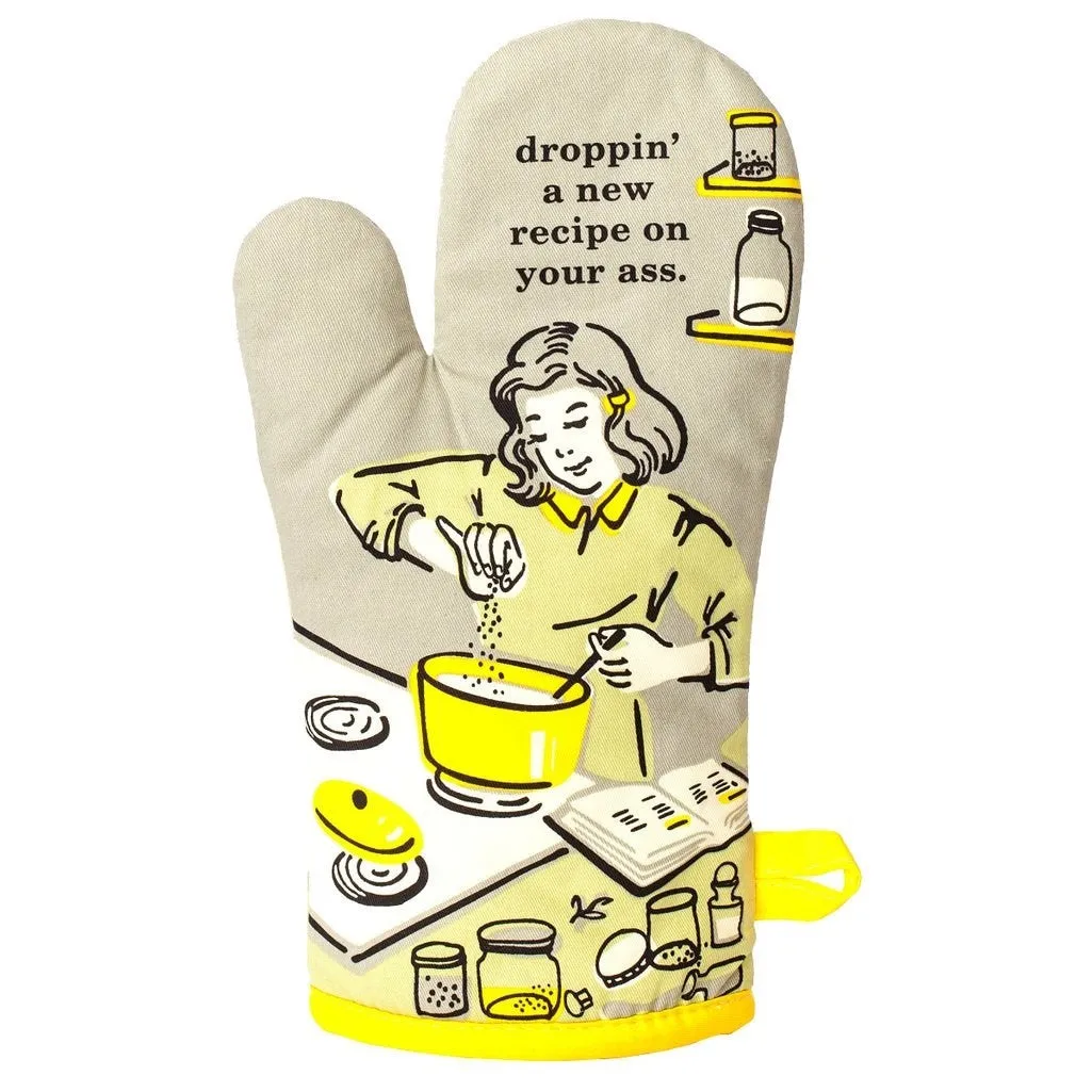 "Blue Q" Droppin A New Recipe on Your Ass Oven Mitt