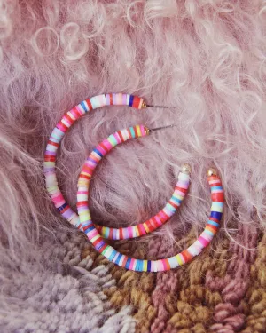 Rainbow Chip Earrings