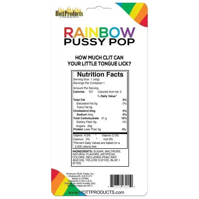 Rainbow Pussy Pop