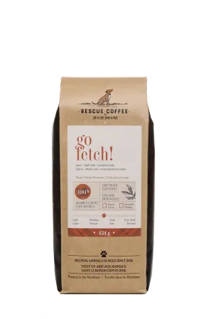 Rescue Coffee Co. Go Fetch (Medium-Dark) Whole Bean Coffee