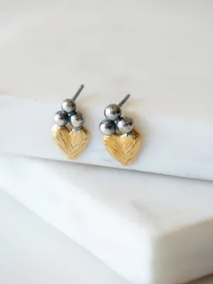 Sacred Heart Stud Earring