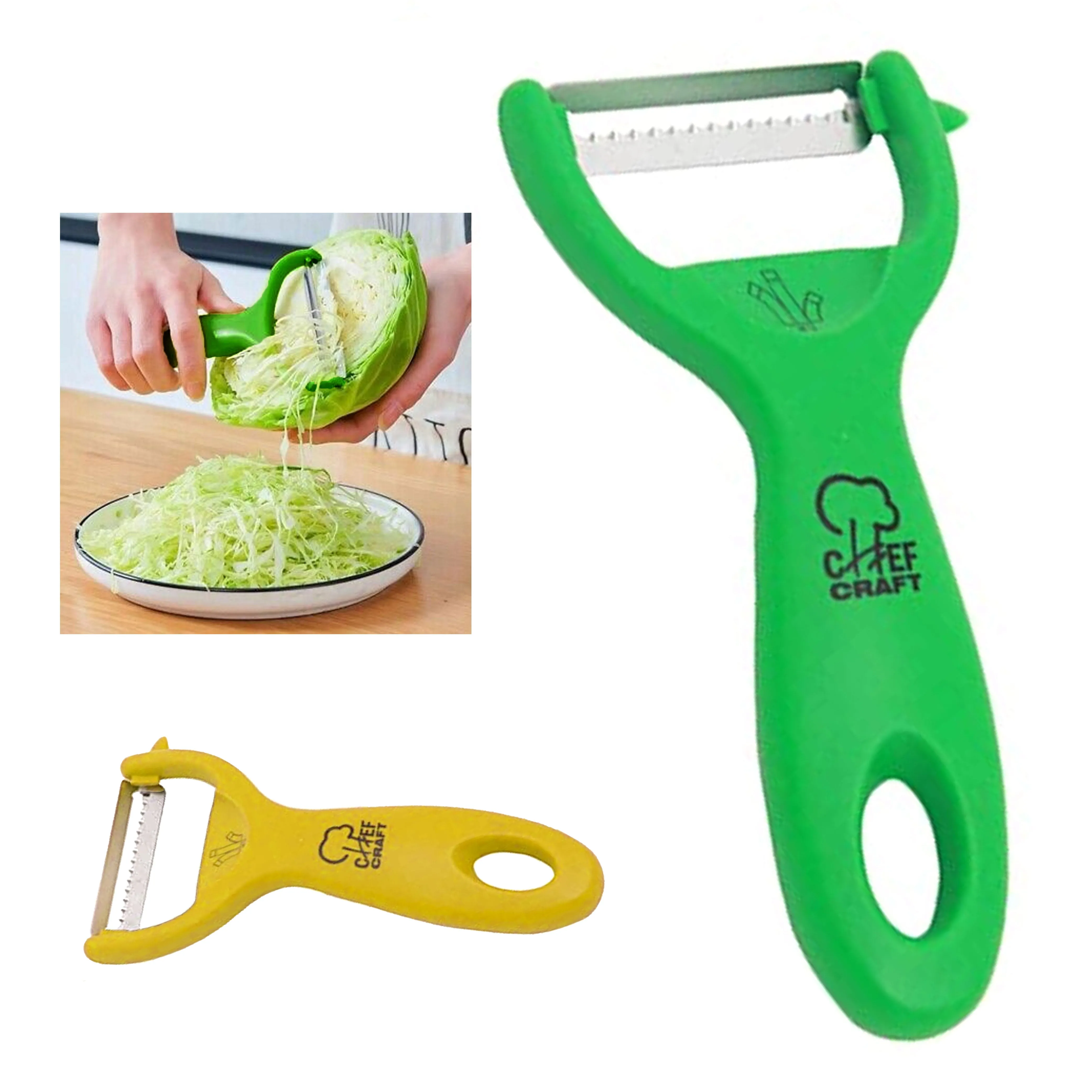 Stainless Steel Potato Peeler Carrot Grater Julienne Fruit Vegetable Cutter Tool