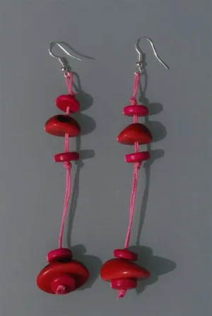 Tagua earrings
