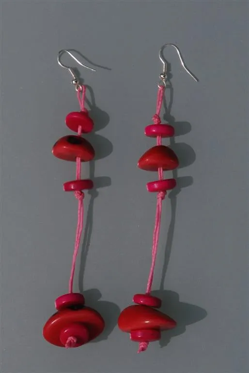 Tagua earrings
