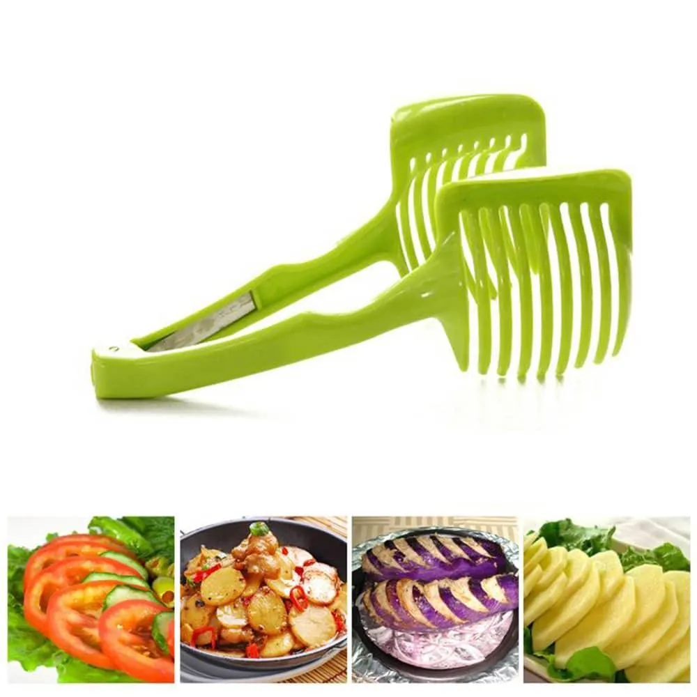 Vegetables and Fruits Holder for Slicing