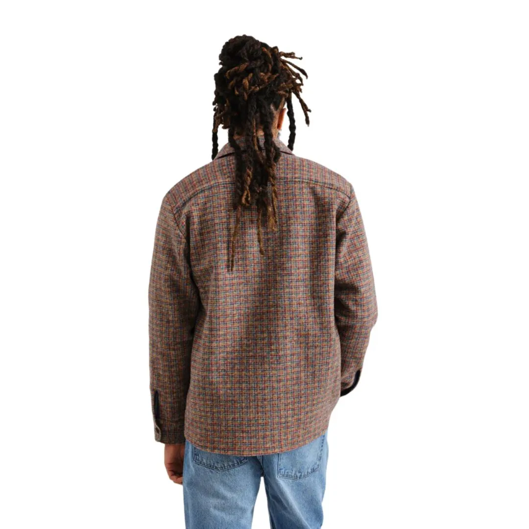 Whiting Overshirt Mini Check Fleece (Multi)